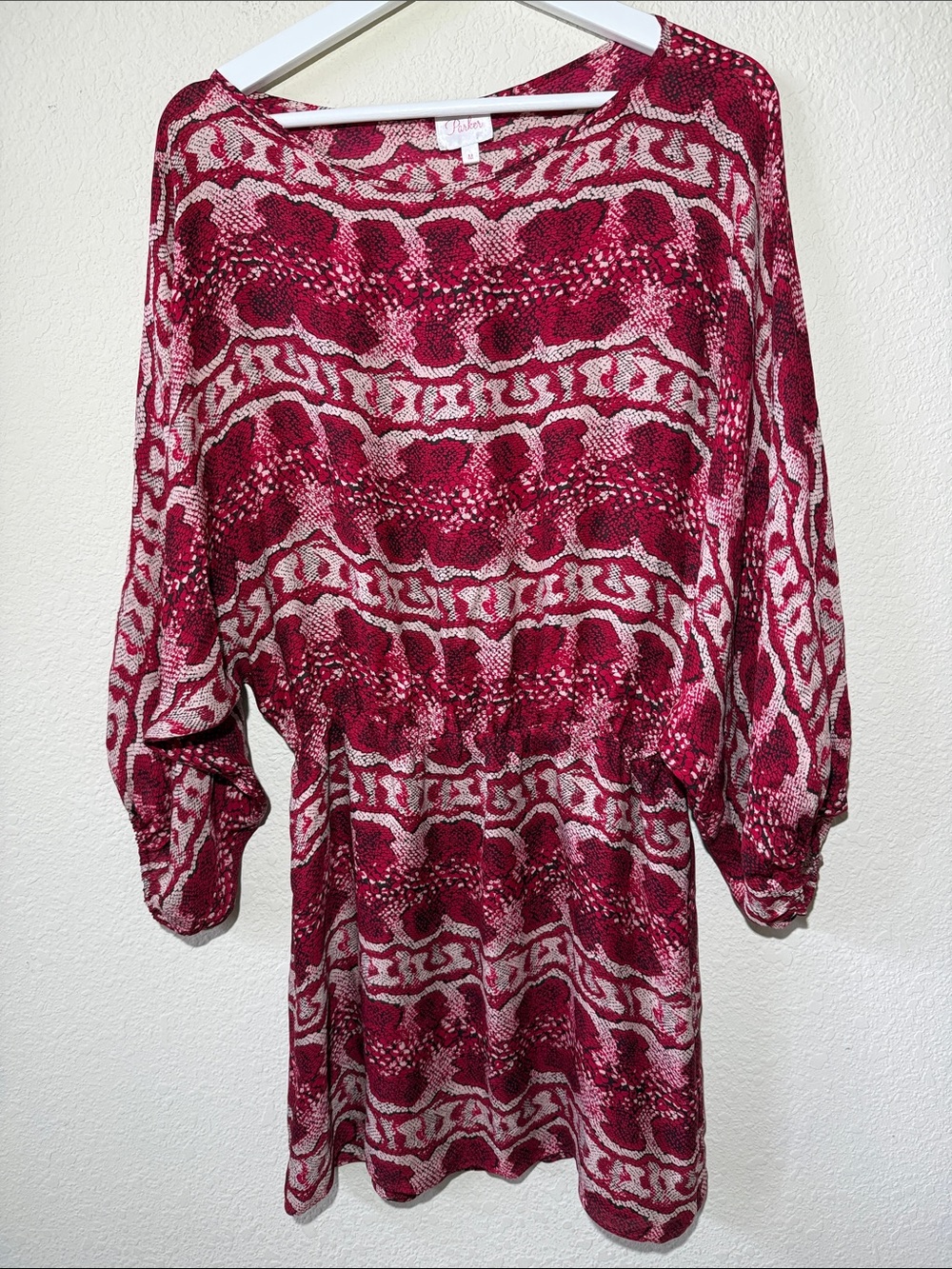 Parker Silk Python Dress - Picture 2 of 7